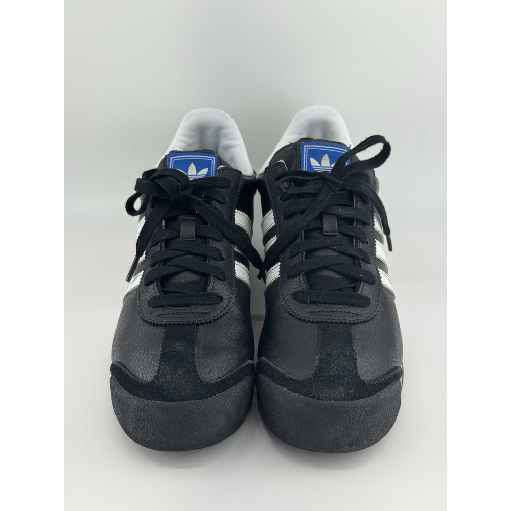 Adidas Samoa Core Black White Mens Athletic Sneaker Size 10 - Picture 2 of 9